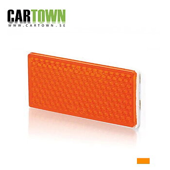 Reflex Orange dubbelhäftande 105x51 2st