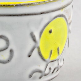 Mari Simmulson (Pulla 1963) Joyous Egg Cup with Chicken Decor