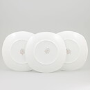 スティグ・リンドベリ  Allegroシリーズ  カラフルなアートプレート  3枚  20cm  1960年代 (2)