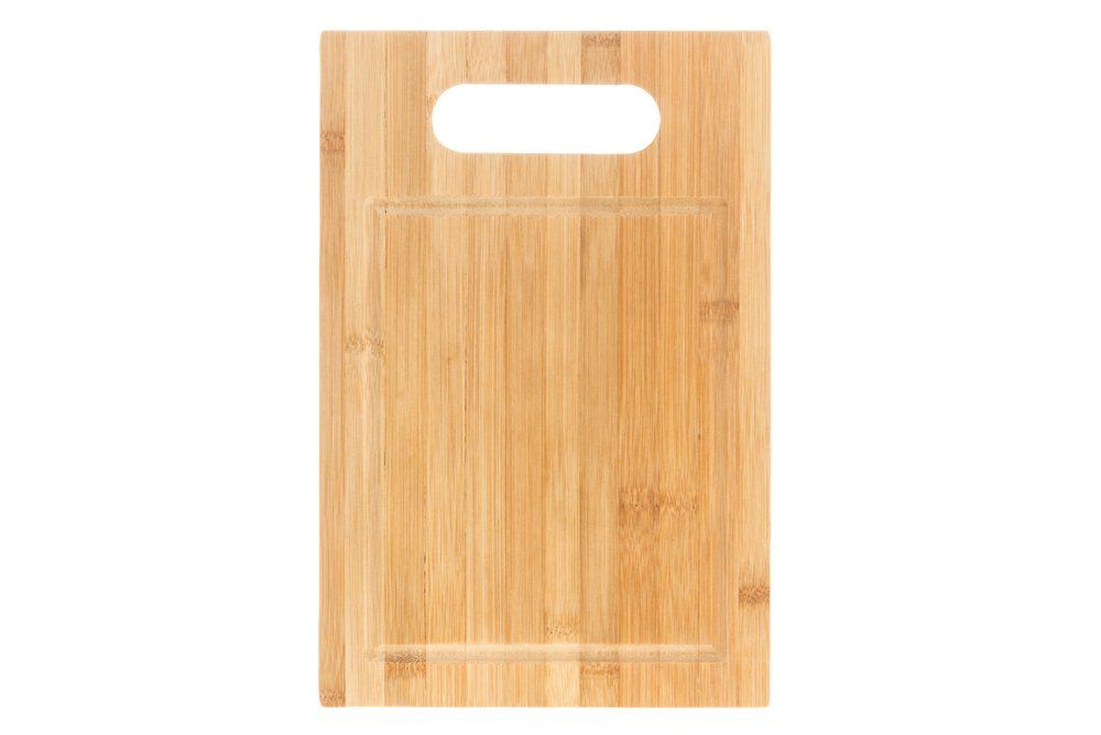Skärbräda, bambu 30 x 20 x 1,6 cm - 2