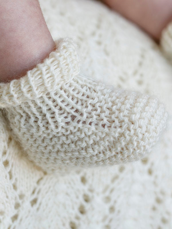 Babyhätta & Tossor|SOFT Organic Wool & Nettles - 4