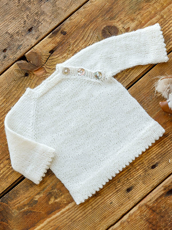 Baby Blouse|SOFT Organic Wool & Nettles