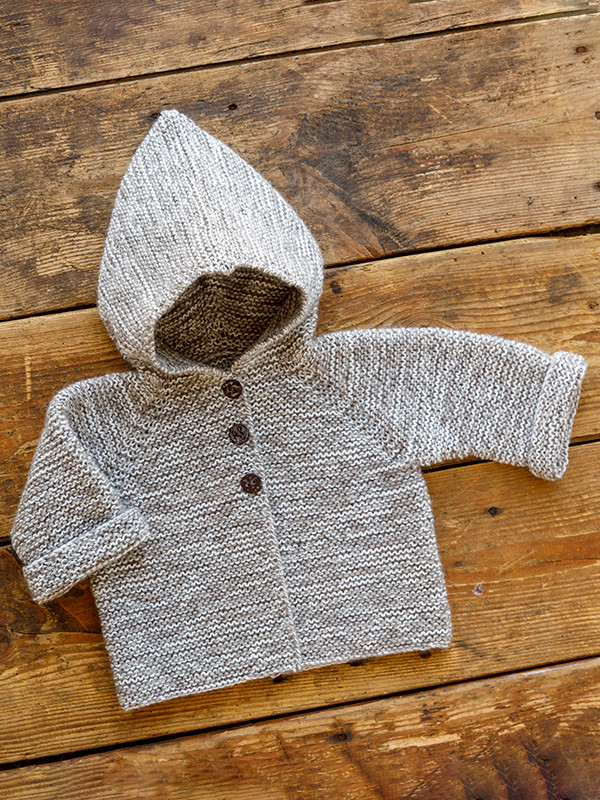 Stroller Cardigan|SOFT Organic Wool & Nettles