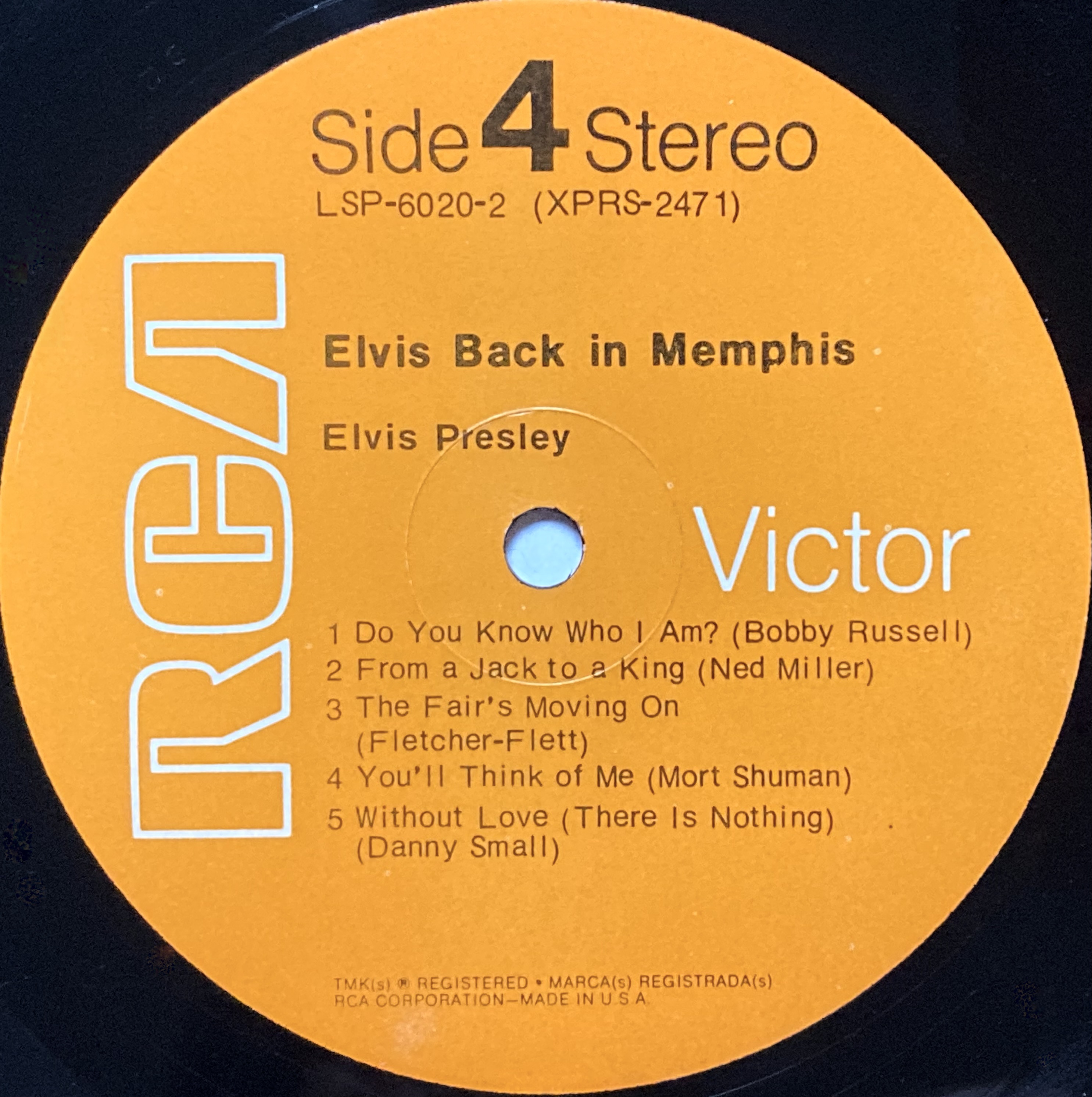 ELVIS PRESLEY - From Memphis to Vegas.. US-orig 2LP 1969 - 8