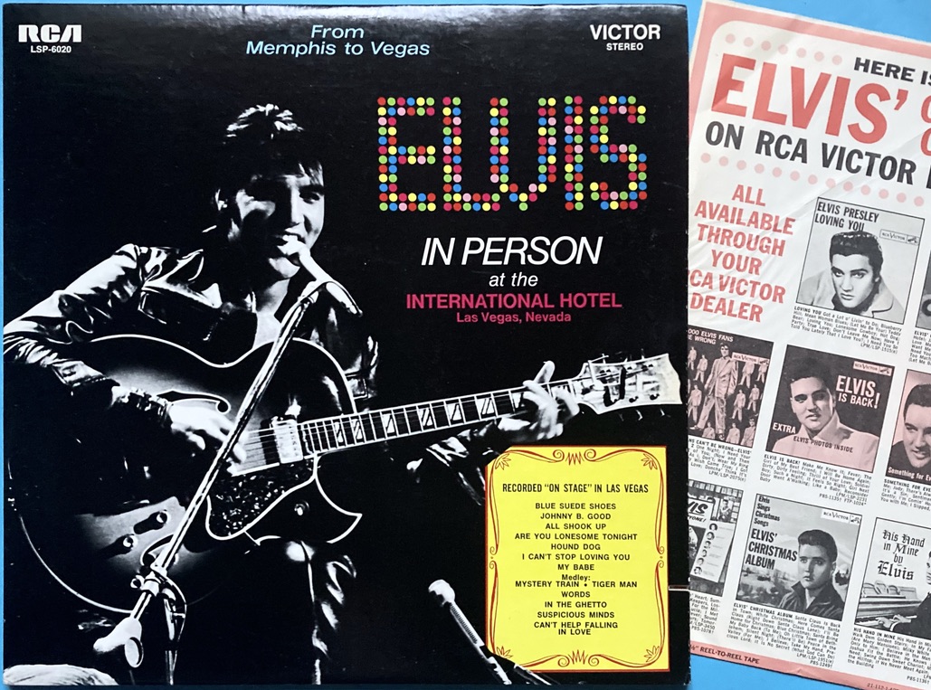 ELVIS PRESLEY - From Memphis to Vegas.. US-orig 2LP 1969