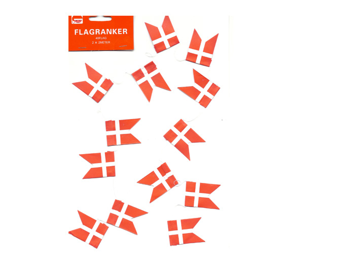 Flaggirlang - Ruotsi, Norja,Suomi Tanska liput - 7