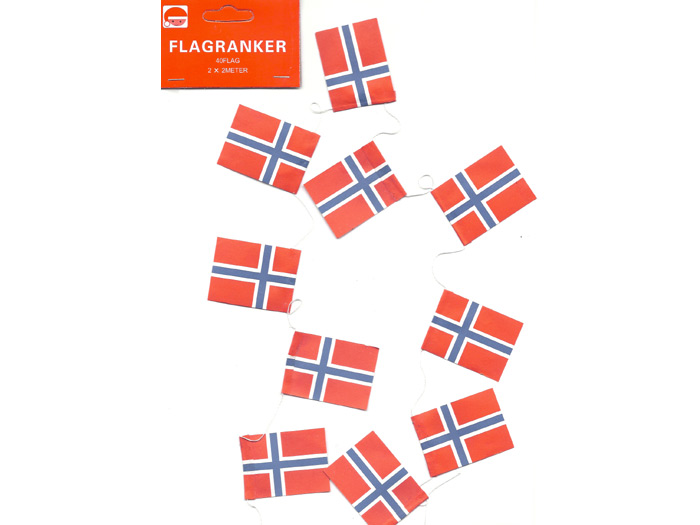 Flaggirlang - Ruotsi, Norja,Suomi Tanska liput - 5