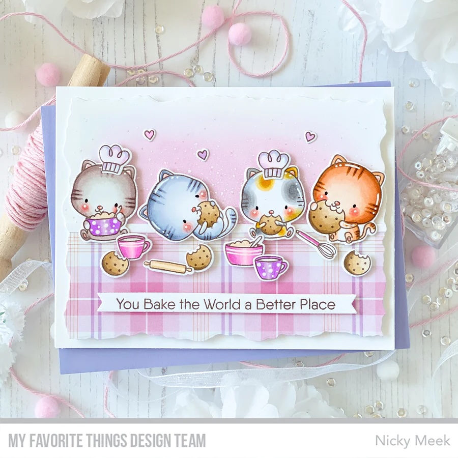 MY FAVORITE THINGS-Chip, Chip, Hooray! Clear Stamps - 2