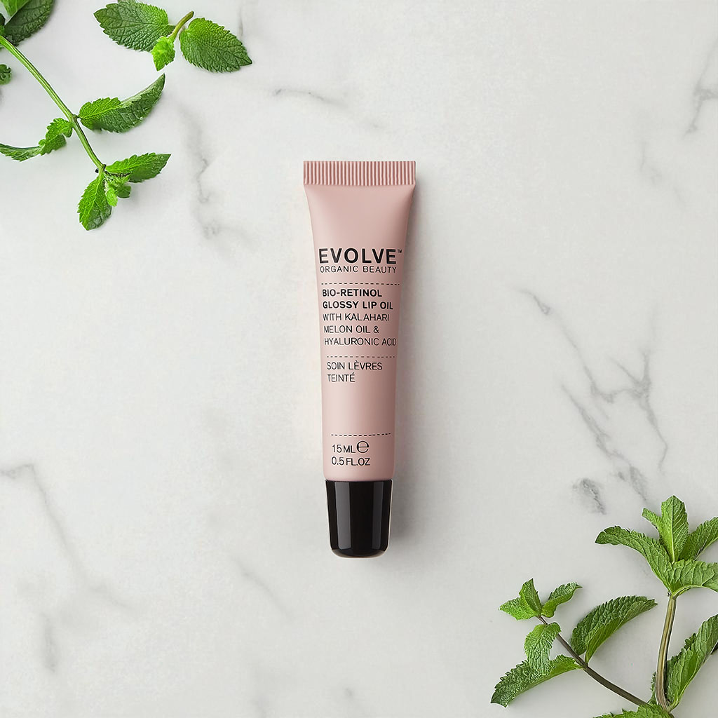 EVOLVE Bio-Retinol Glossy Lip Oil 15ml - 2