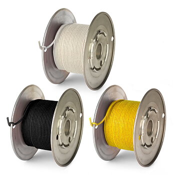 Vintage "Push-Back" 22AWG Cloth Covered Wire (1m) 