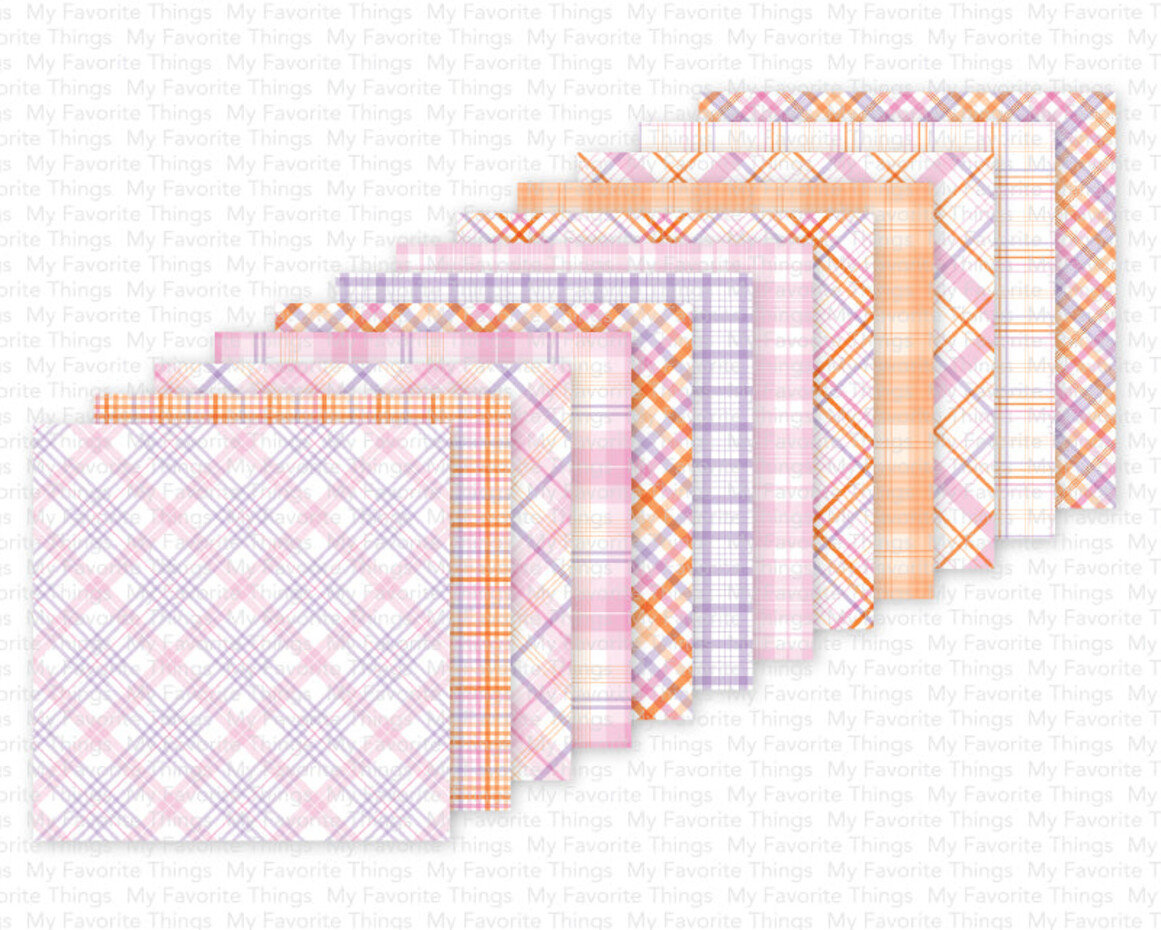 MY FAVORITE THINGS -Orange Sherbet Paper Pad - 2