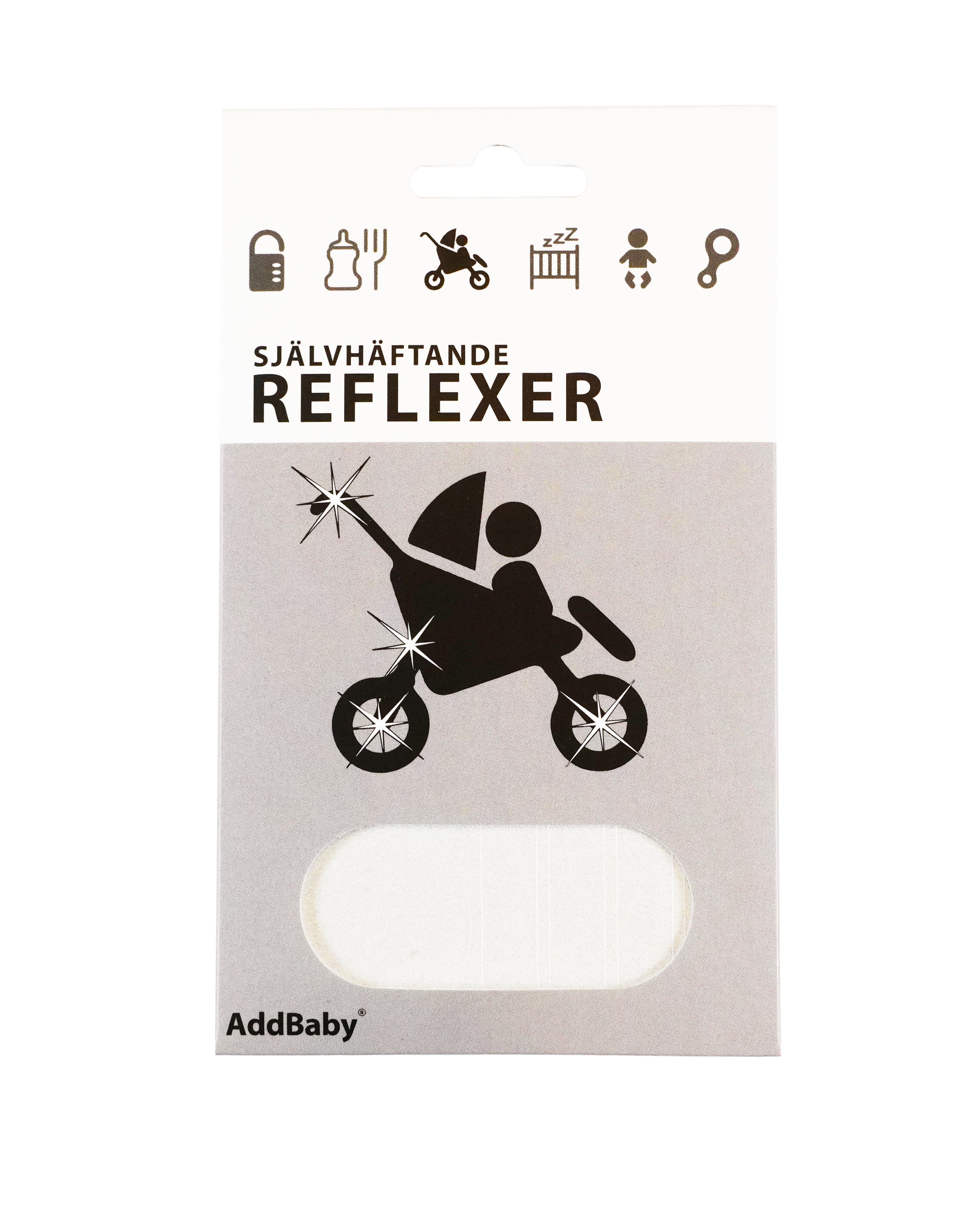 Reflexstickers Silver