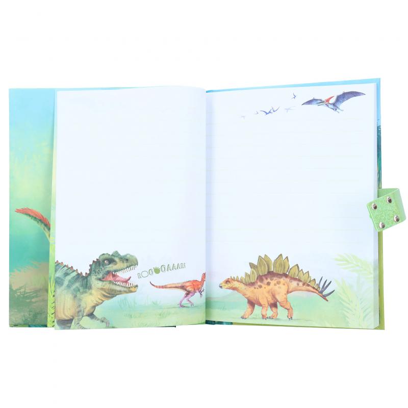 Dino World Dagbok med kod & ljud - 3