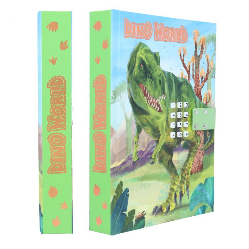 Dino World Dagbok med kod & ljud - 4