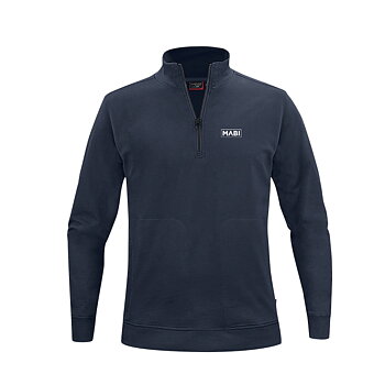 Crew neck halfzip unisex