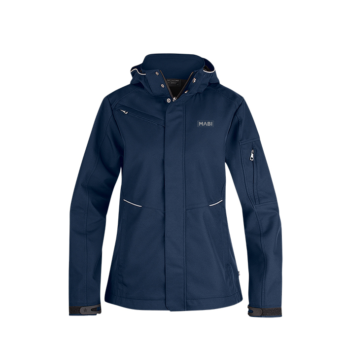 Softshell jacket dam