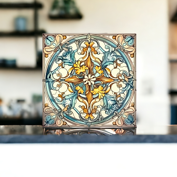 Art nouveau modell 3 Kakeldekor
