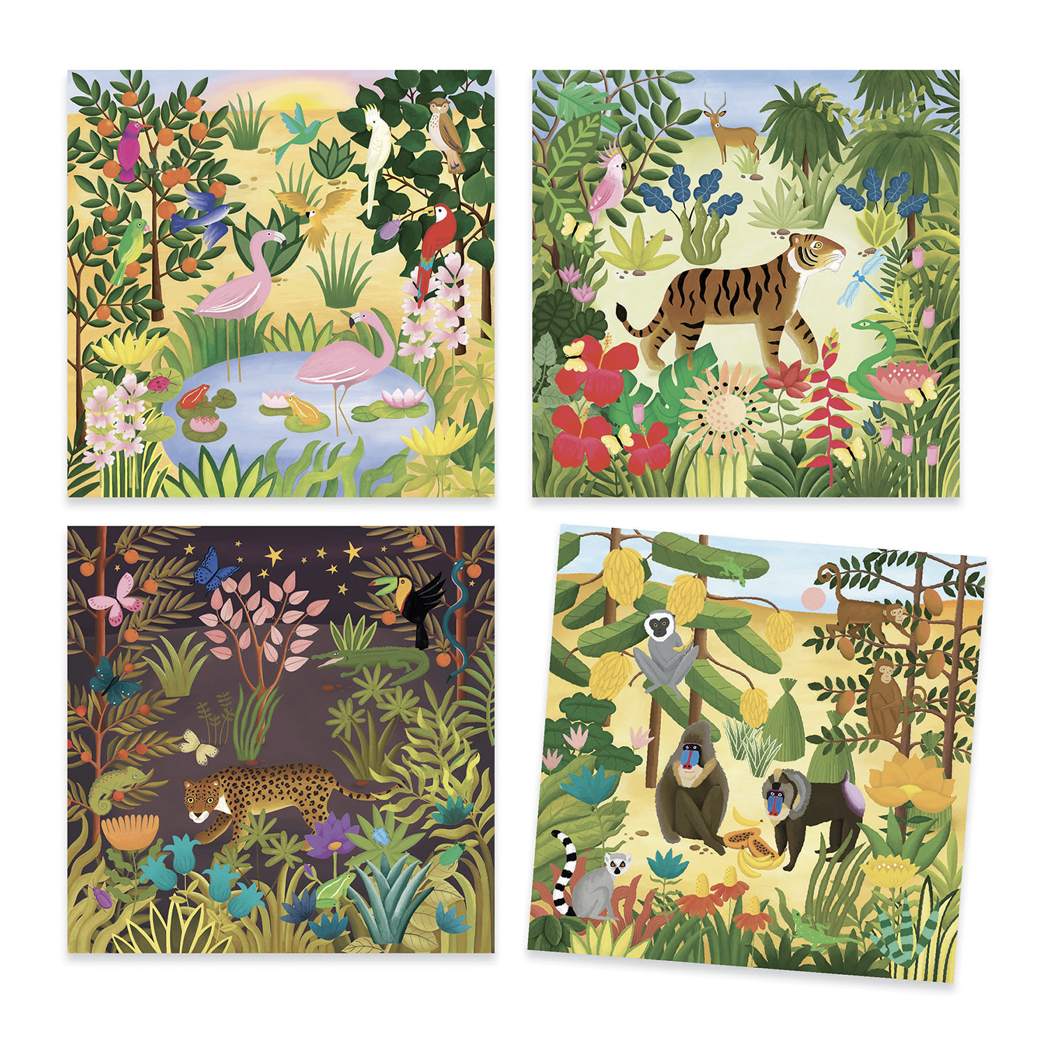 Pysselkit gnuggisar Henri Rousseau - 2