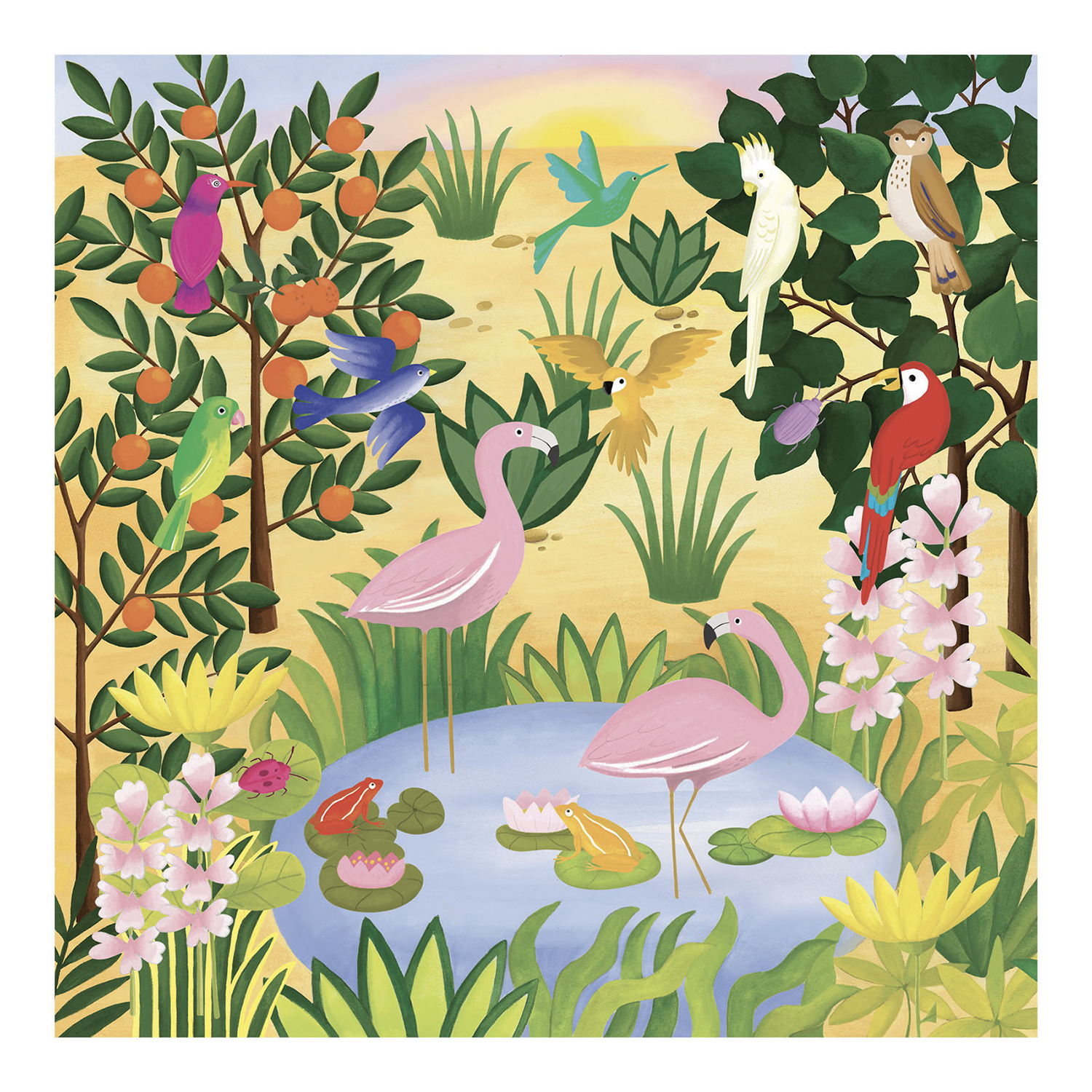 Pysselkit gnuggisar Henri Rousseau - 5