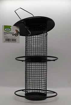 Fågelmatare, Foderhållare cylinder svart