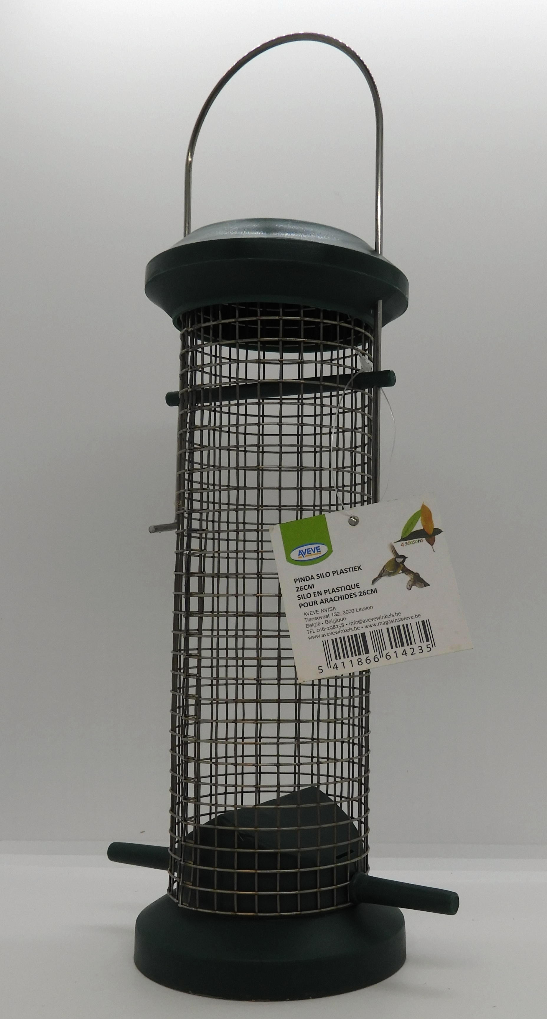Fågelmatare, Foderhållare cylinder plast 26 cm