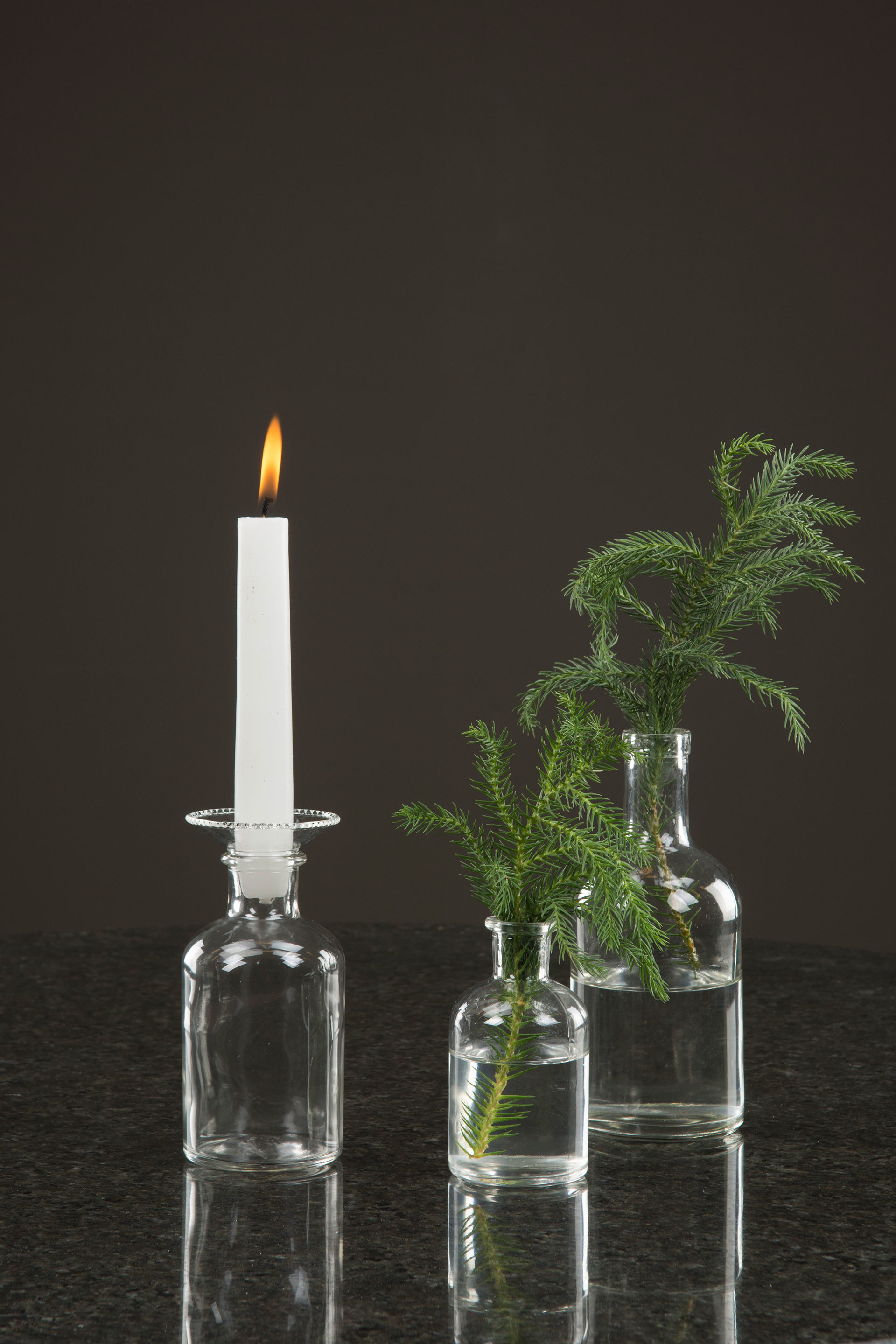 Glasflaska med kork - 3