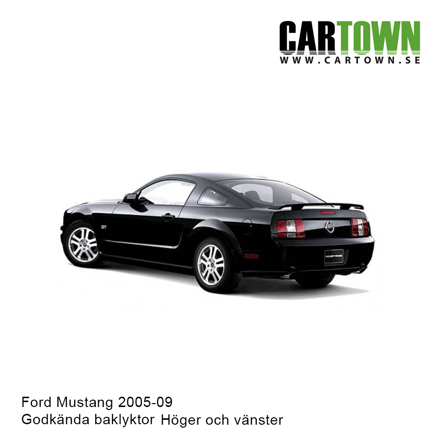 Taillamp Ford Mustang 2005-09 Eu approved - 2
