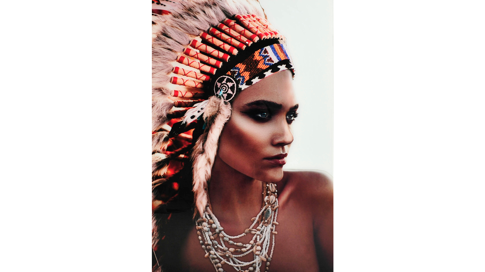 Glastavla Indian Woman