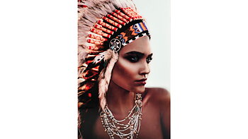 Glastavla Indian Woman