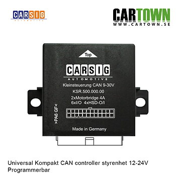 Universal Kompakt CAN controller styrenhet 12-24V