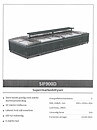 Frysbox / kylbox exponering  SIF700C, 670 liter
