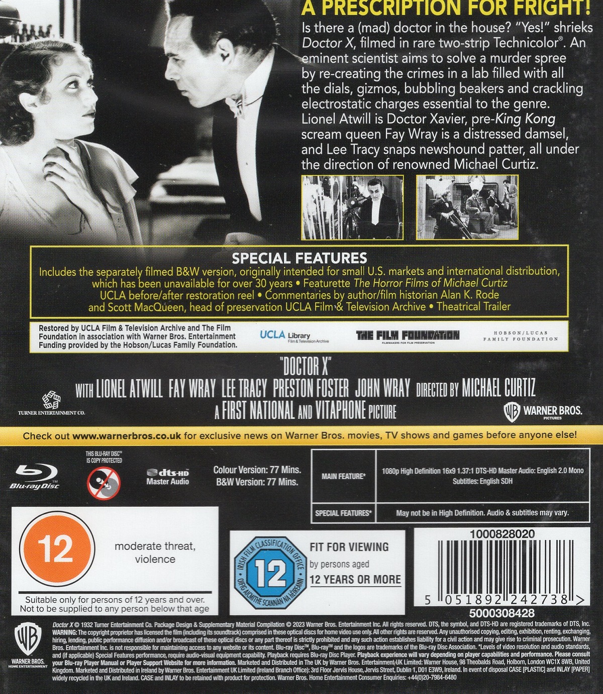 Doctor X (ej svensk text) (Blu-ray) - 2