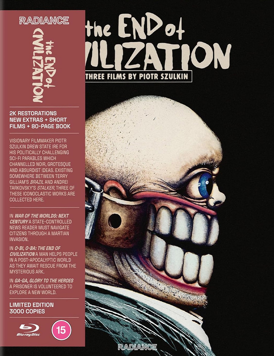 The End Of Civilization - Three Films By Piotr Szulkin (Limited Edition) (ej svensk text) (Blu-ray)