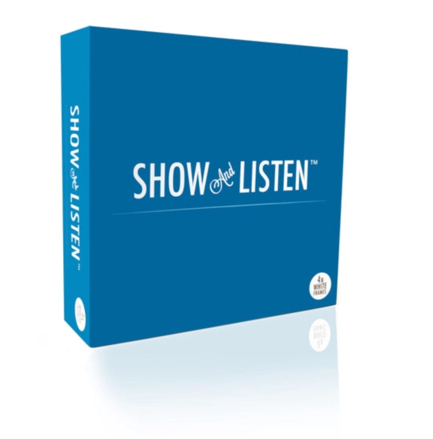 Vinyl frame: Show And Listen - White (4-pack) - 4