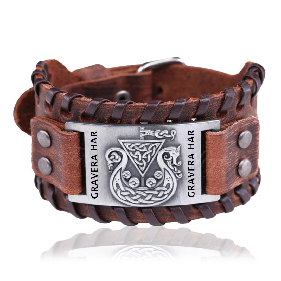 Bracelet Ormen Lange - Viking Amulet Dragon ship - 2