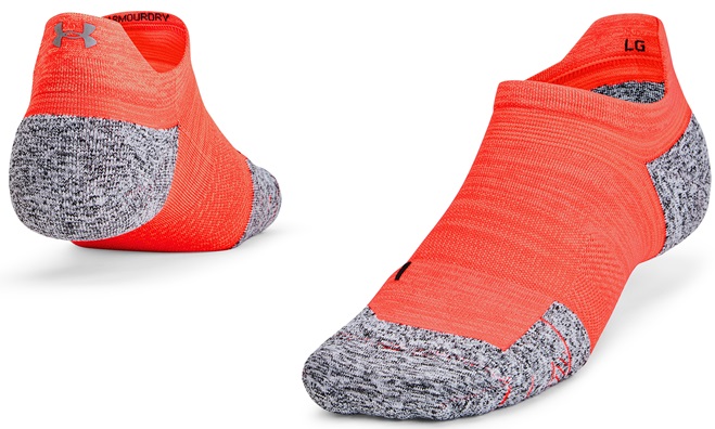 Unisex UA ArmourDry™ Run Cushion No Show Tab Socks