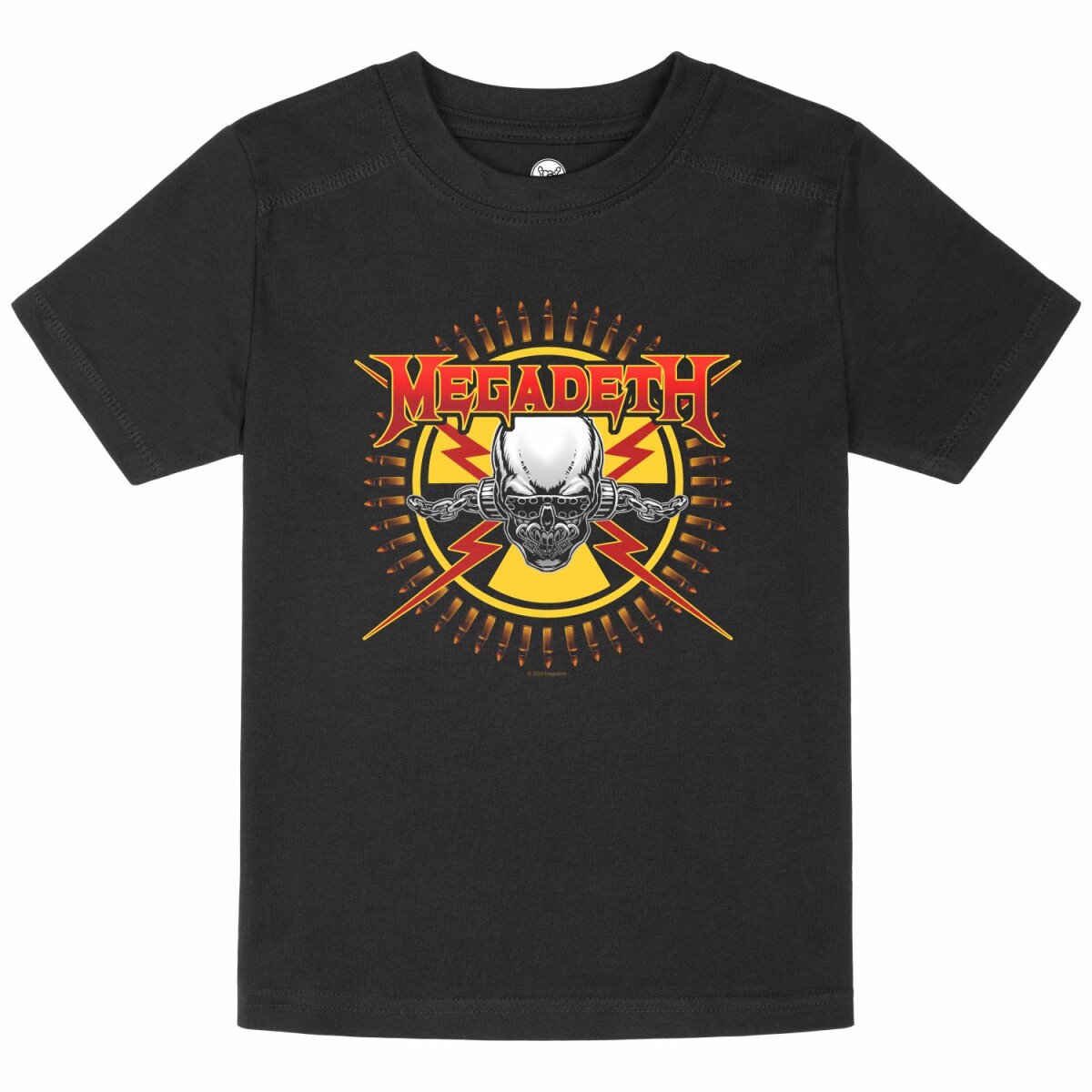 Megadeth Skull Bullets Kids T-Shirt