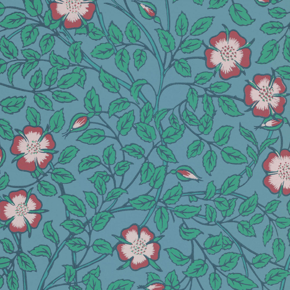 TAPET BRIAR & ROSE, Marine Blue