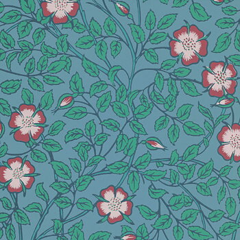 TAPET BRIAR & ROSE, Marine Blue