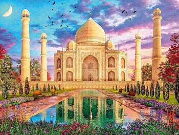 Enchanting Taj Mahal 1500 Bitar Ravensburger