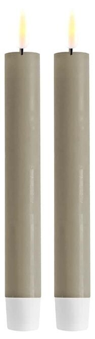 DELUXE HOMEART LED kronljus 2-pack Sand