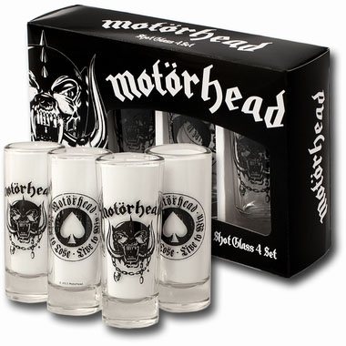 Motorhead Shotglass 4-Pack 