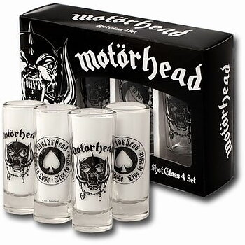 Motorhead Shotglass 4-Pack 
