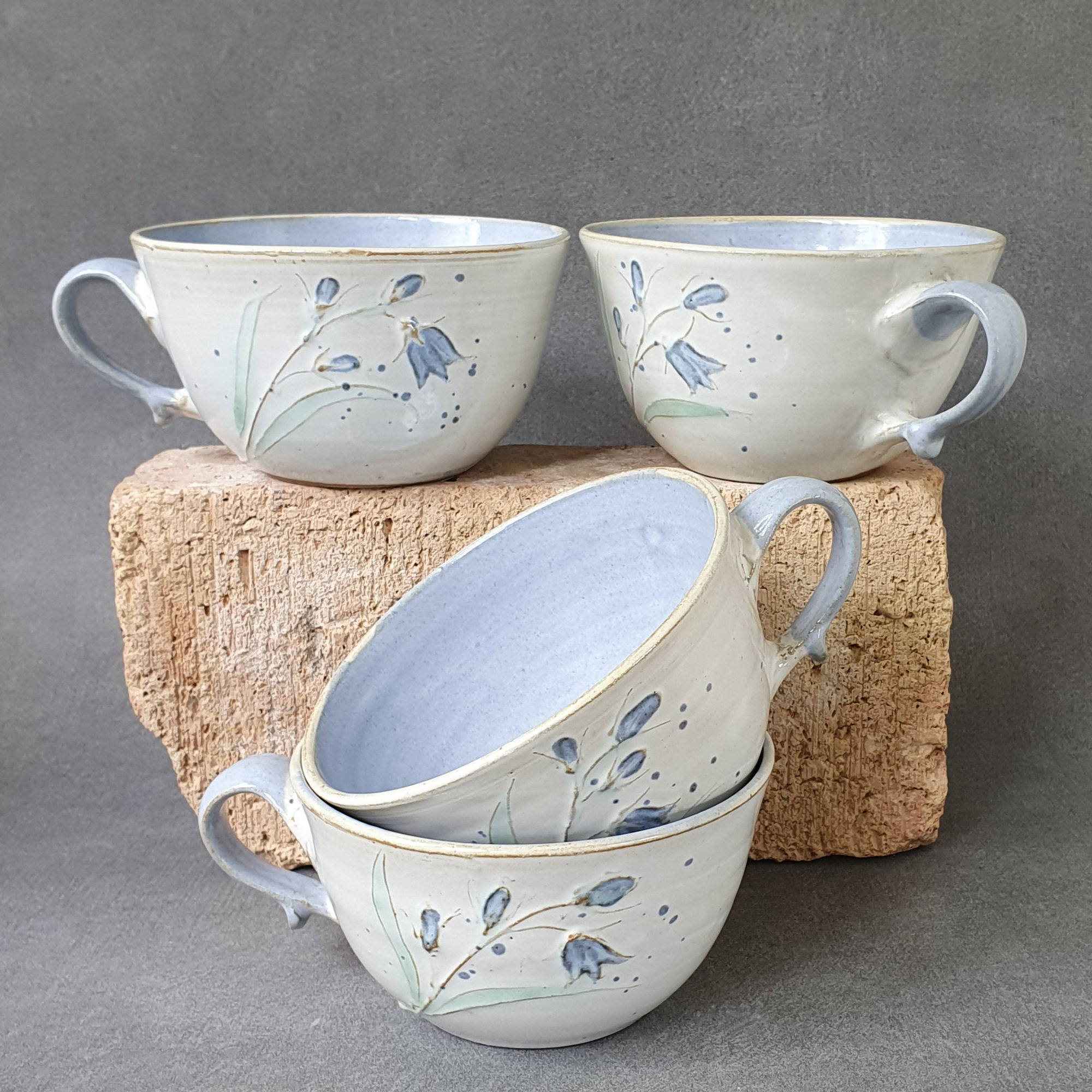 Big rounded teacup bluebell - 5