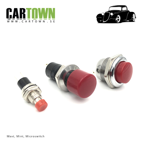 Pushbutton momentary  off-(on) micro, 5mm - 2