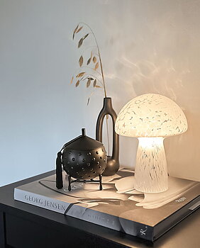 MUSHI bordslampa liten, vit - Aneta Lighting