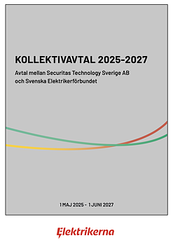 Securitas Technology Sverige AB Kollektivavtal 2025-2027