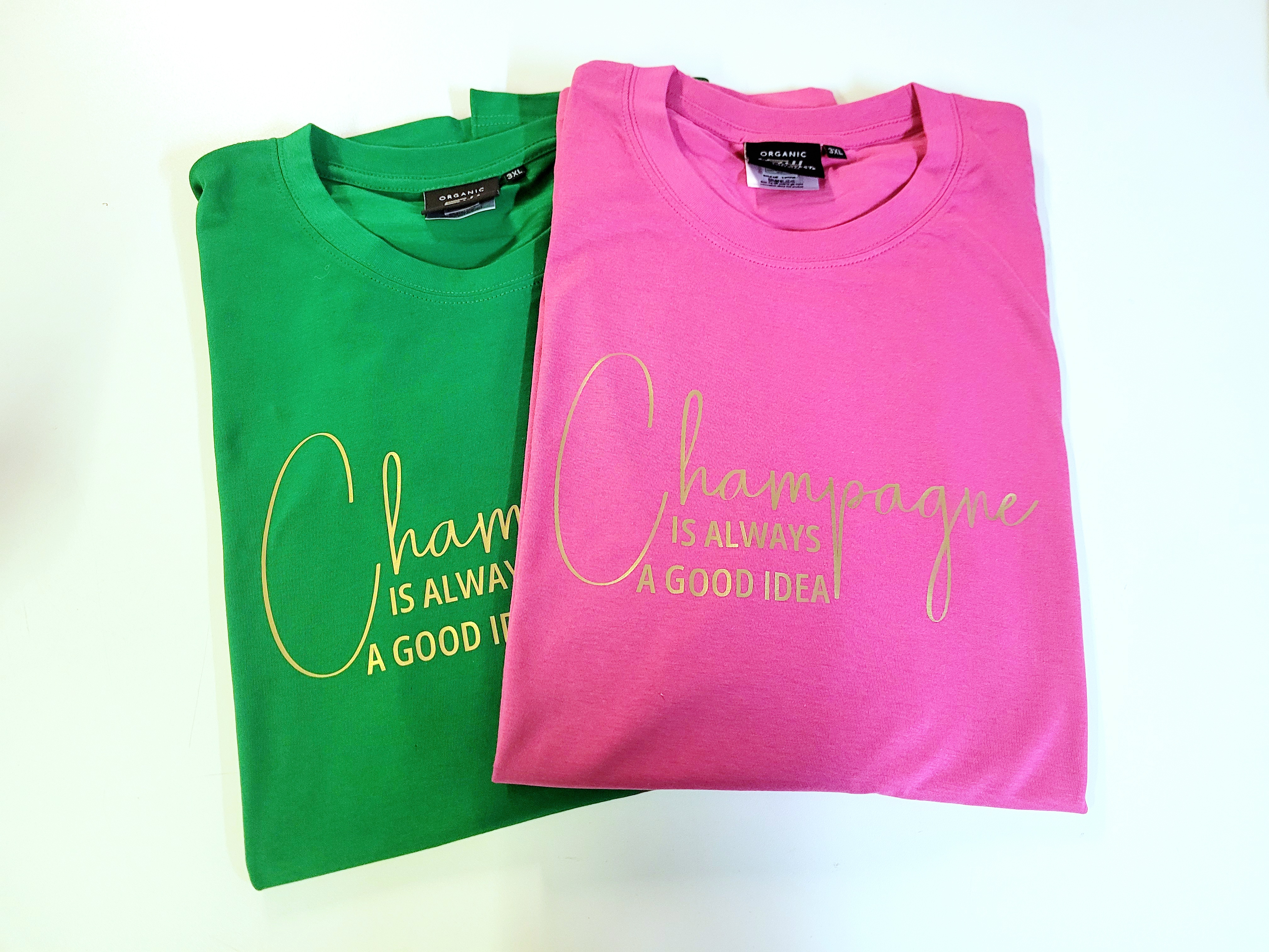 T-shirt Champagne is always a good idea
