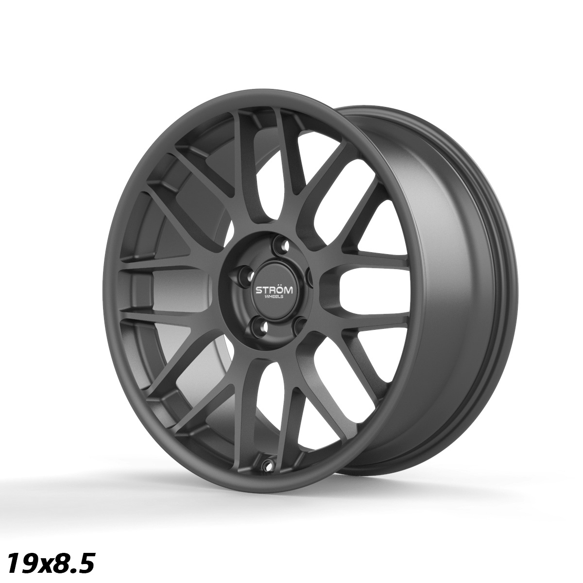 19" Ström STR2 Satin gunmetal 5x120
