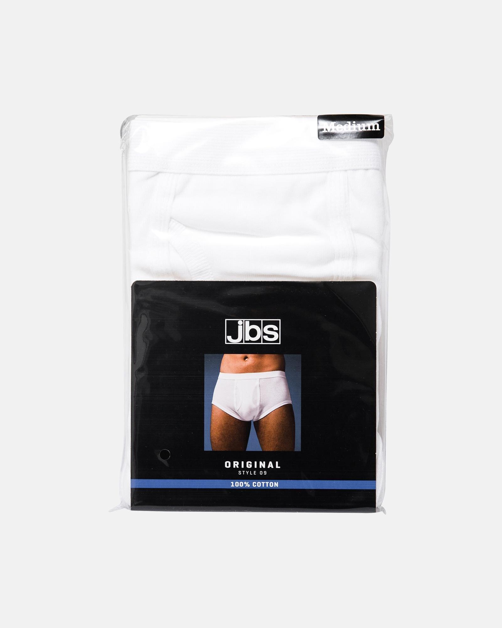JBS Original - Briefs with fly - White - 6